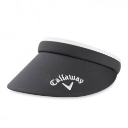 Callaway dames clip golf visor - zonneklep (donkergrijs) 5220181 Callaway Golf Golfkleding
