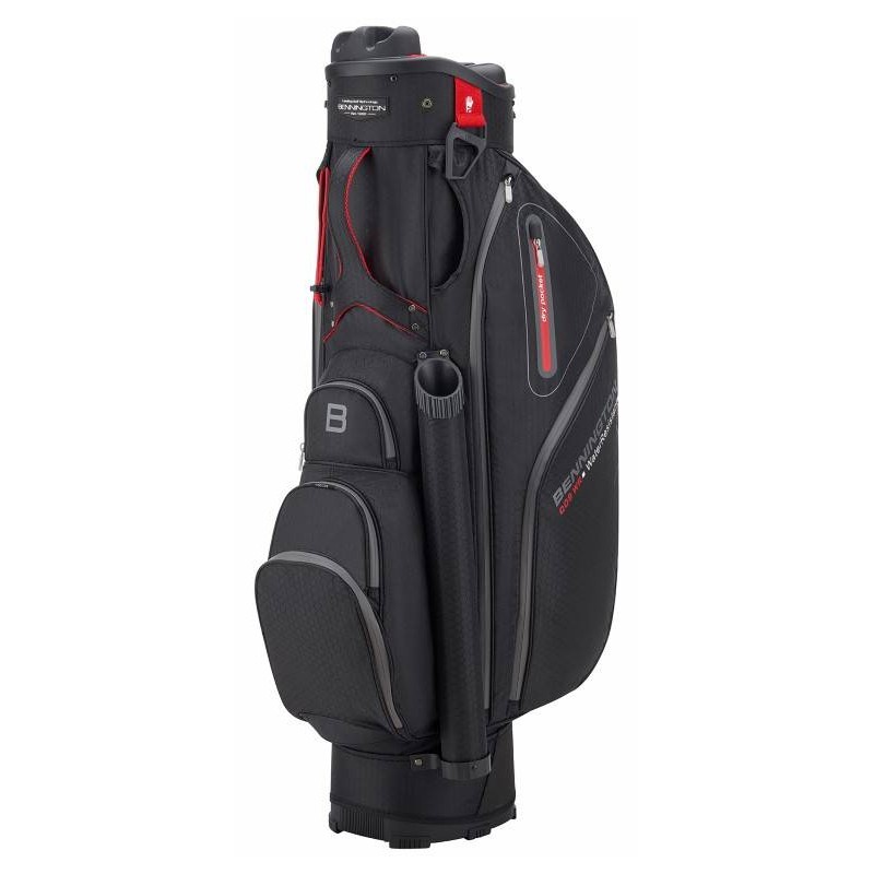 Bennington Quiet Organizer 9 golf cartbag (zwart) BQO9-BR Bennington Golf Golftassen