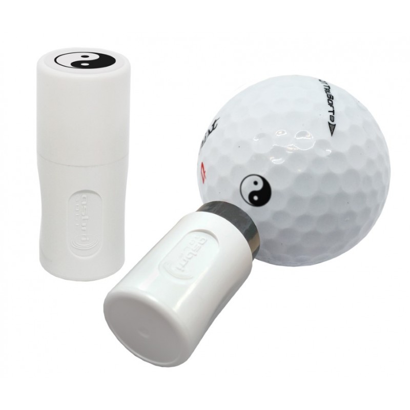 Lounge oog de elite Asbri Golf Ball Stamper Ying Yang - golfbalstempel kopen? Golf123