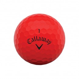 fundament doorgaan met sleuf Callaway SuperSoft golfballen matte finish 12 stuks rood kopen? Golf123