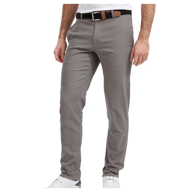 Dek de tafel Waterig Rally FootJoy FJ Lichtgewicht Slim Fit Chino heren golfbroek grijs kopen? Golf123