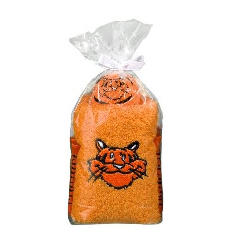 cadeau - Handdoek Tijger (oranje)