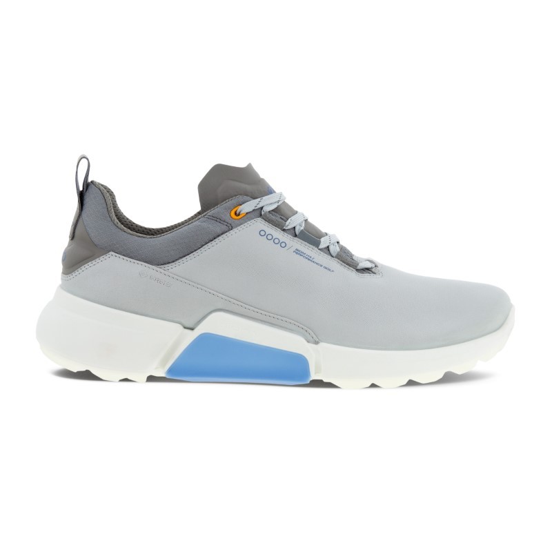 atleet metaal voetstappen ECCO Biom Hybrid 4 Gore-Tex heren golfschoen grijs kopen? Golf123