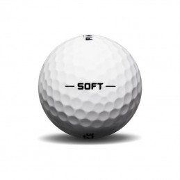 Pinnacle Soft golfballen 3 stuks (wit) P5011S-BIL Pinnacle Golfballen