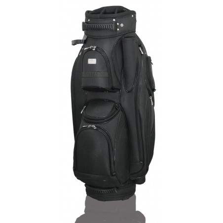 Lanig Garda Cartbag (zwart) LG101702 Silverline Golf Golftassen