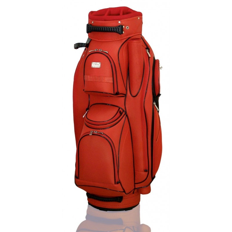 Lanig Garda Cartbag (rood) LG101705 Silverline Golf Golftassen