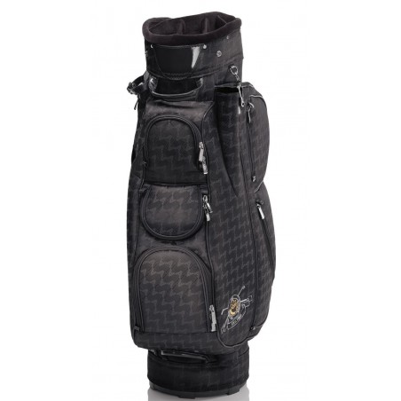 Lanig Italia Cartbag (zwart) LG101601 Silverline Golf Golftassen