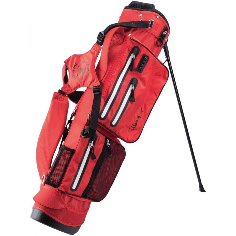 Gemoedsrust vroegrijp Waarnemen Lanig Traveller Waterdichte golftas - standbag rood kopen? Golf123