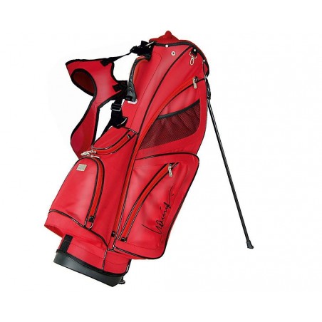 Lanig Troon Standbag (rood) LG100603 Silverline Golf Golftassen