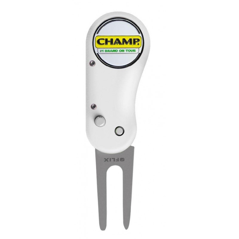Champ Flix pitchfork (wit) 142610 Champ Golfspikes Golfaccessoires Champ Flix pitchfork (wit) 142610 Champ Golfspikes Golfaccessoires
