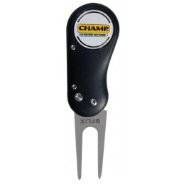 Champ Flix pitchfork (zwart) 142615 Champ Golfspikes Golfaccessoires