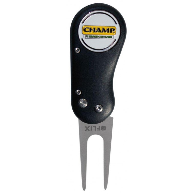 Champ Flix pitchfork (zwart) 142615 Champ Golfspikes Golfaccessoires Champ Flix pitchfork (zwart) 142615 Champ Golfspikes Golfaccessoires