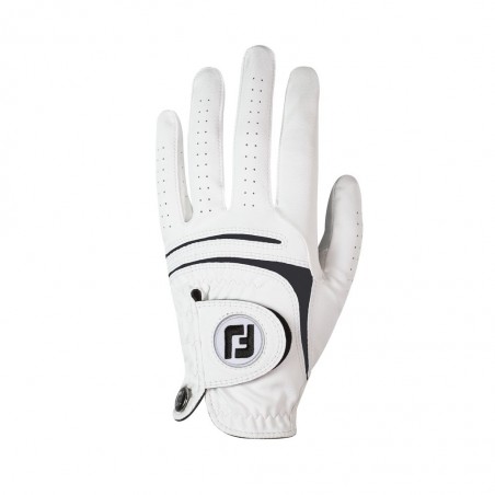 FootJoy WeatherSof golfhandschoen heren - links (wit) 66245E Footjoy Golfhandschoenen