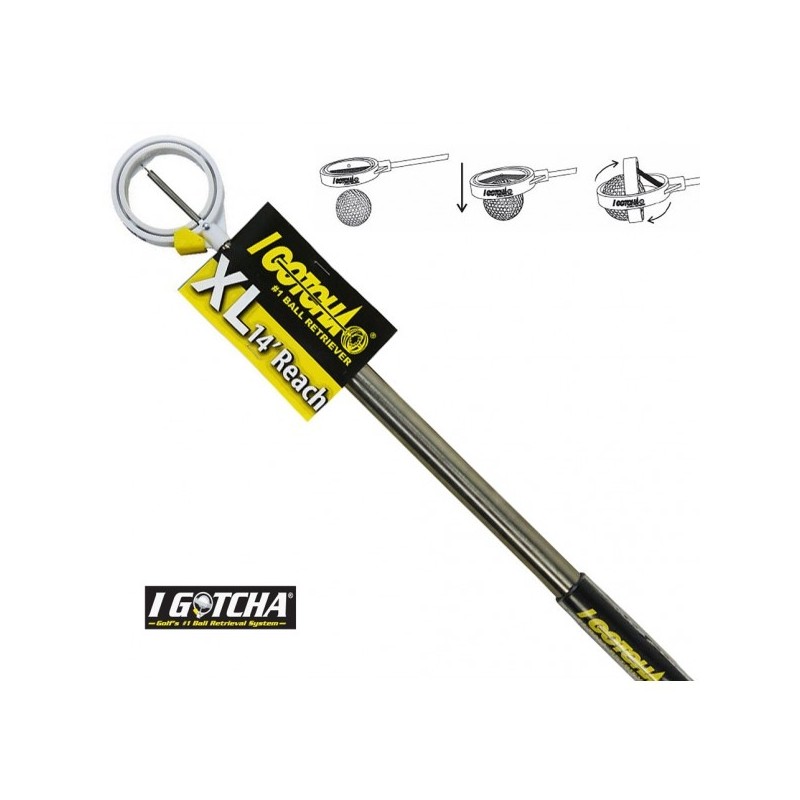 IGotcha golfbalhengel 10FT (280 cm) XL IG-10FT iGotcha Golfbalhengels & Golfbalrapers