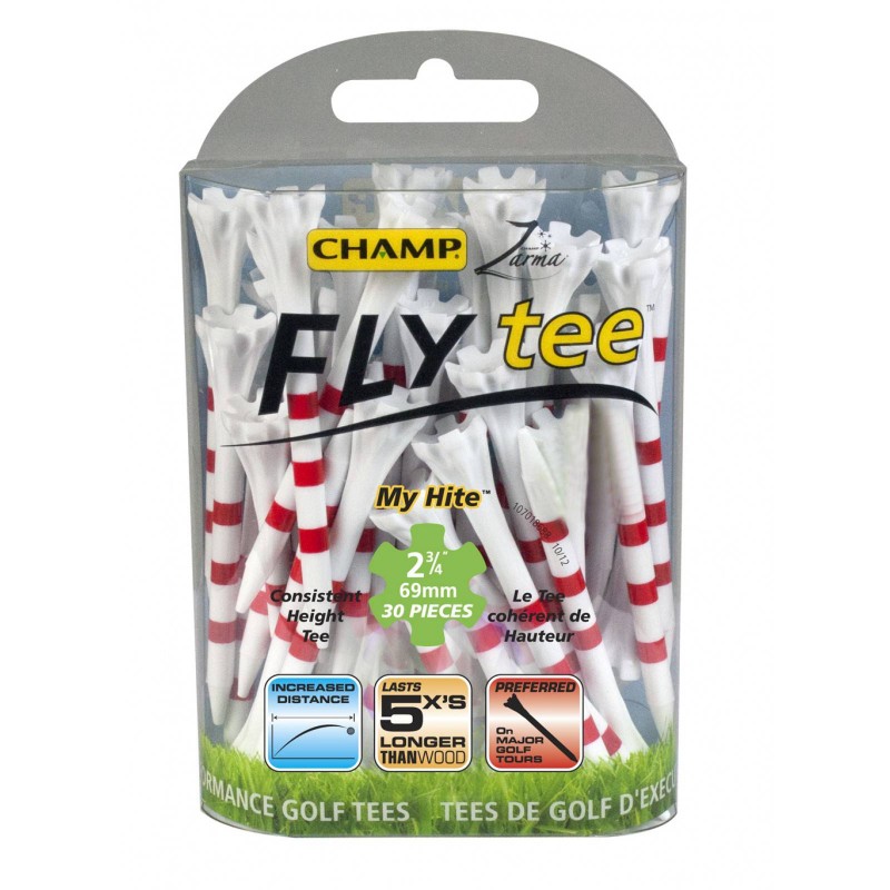 Champ FLYtee My Hite 2 3/4 inch 69mm tees 153272 Champ Golfspikes Golfaccessoires