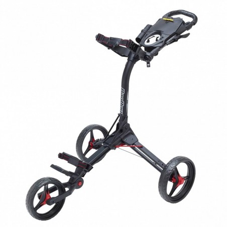 BagBoy Compact 3 golftrolley (zwart/rood) BB-C3-BR BagBoy Golf Golftrolleys