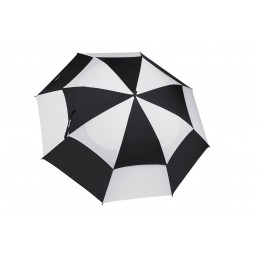 BagBoy golfparaplu Double Canopy (zwart/wit) BB15853 BagBoy Golf Regen artikelen