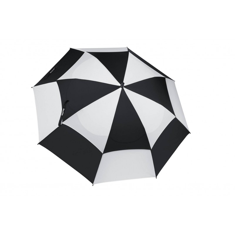 BagBoy golfparaplu Double Canopy (zwart/wit) BB15853 BagBoy Golf Regen artikelen