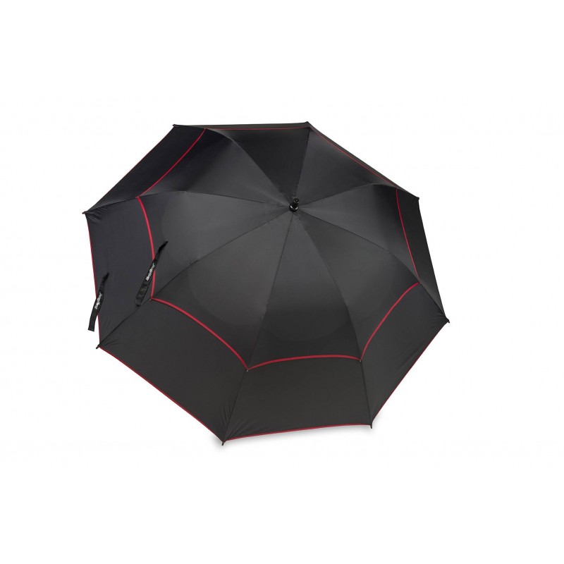 BagBoy Double Canopy golfparaplu (zwart/rood) BB-DCU-BR BagBoy Golf Regen artikelen