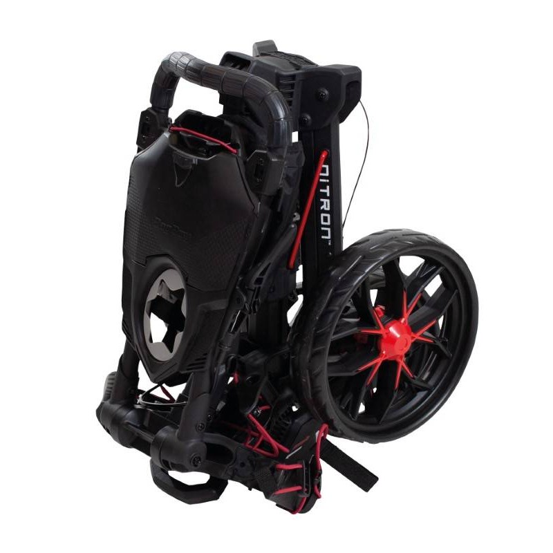 BagBoy Nitron volautomatisch uitklapbare golftrolley (zwart) BB72018 BagBoy Golf Golftrolleys