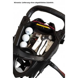 BagBoy Nitron volautomatisch uitklapbare golftrolley (zwart) BB72018 BagBoy Golf Golftrolleys