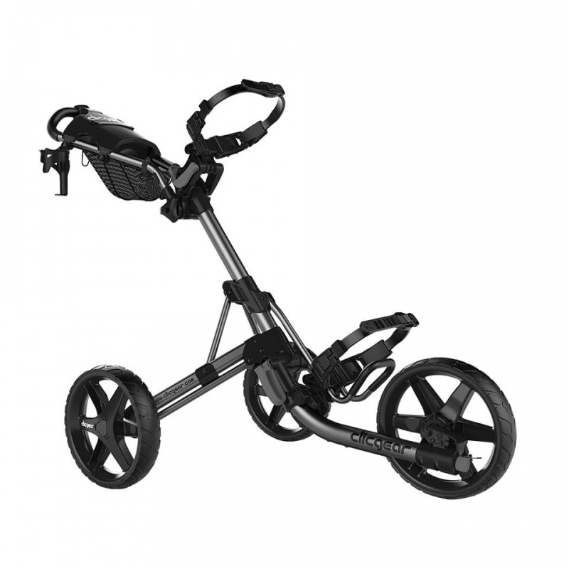 Clicgear 4.0 golftrolley - golfkar (mat zilver) 1940-MABK Clicgear Golf Golftrolleys