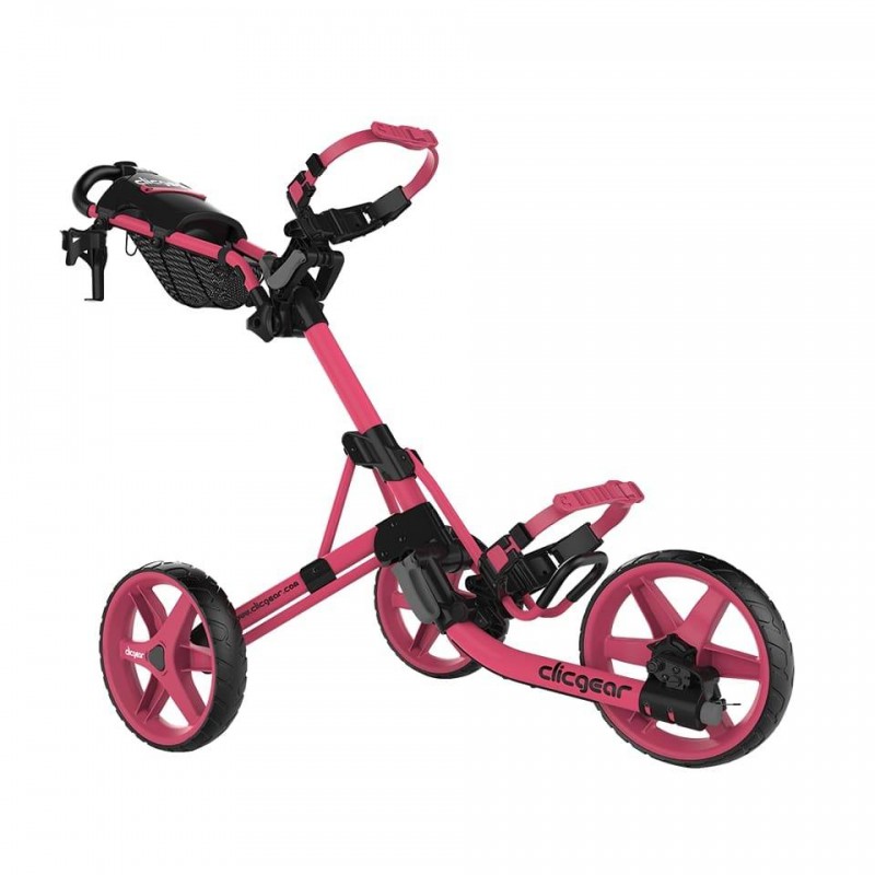 Clicgear 4.0 golftrolley - golfkar (roze) 1940-MAPK Clicgear Golf Golftrolleys