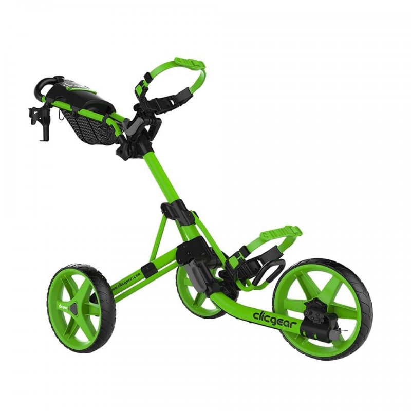 Clicgear 4.0 golftrolley - golfkar (limegroen) 1940-MALM Clicgear Golf Golftrolleys