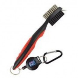 PGA Tour golfclub schoonmaakborstel / dual brush met uittrekkoord PGAT185 PGA Tour  Golfaccessoires