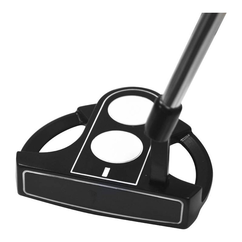 Longridge golf two-ball mallet putter met luxe oversized grip PUSP2 Longridge Golfclubs