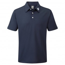 FootJoy Stretch Pique heren golfpolo shirt (marineblauw) 91824 Footjoy Golfkleding