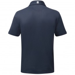 FootJoy Stretch Pique heren golfpolo shirt (marineblauw) 91824 Footjoy Golfkleding