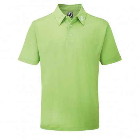FootJoy Stretch Pique heren golfpolo shirt (lime) 91818 Footjoy Golfkleding