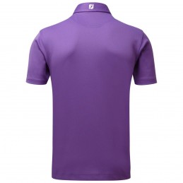 FootJoy Stretch Pique heren golfpolo shirt (paars) 91796 Footjoy Golfkleding