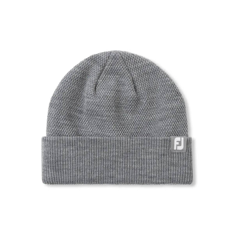 Footjoy gebreide beanie golfmuts (grijs) FH19BKTH-0G Footjoy Golfkleding