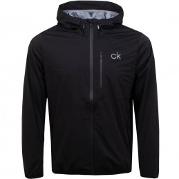 Calvin Klein Golf Ultron heren wind-regenjas met capuchon (zwart) CKMA20422-B Calvin Klein Golf Golfkleding