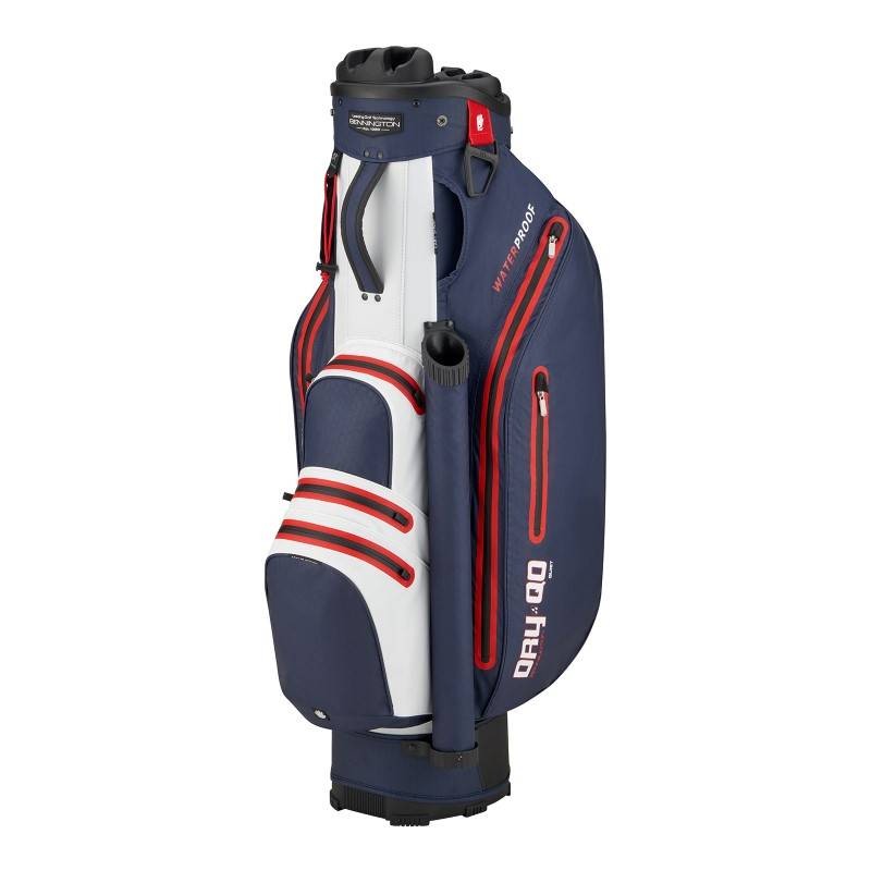 Pardon Sinewi laat staan Bennington Dry Quiet Organizer warterdichte golftas cartbag  marineblauw-wit-rood kopen? Golf123