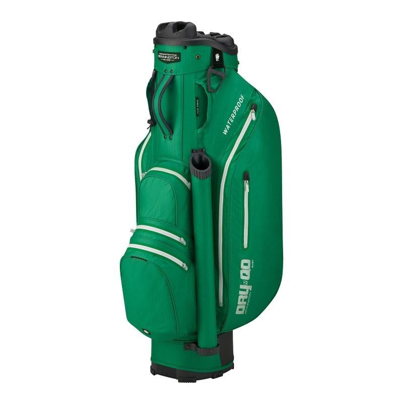 Bennington Dry Quiet Organizer waterdichte golf cartbag (groen-zilver) QODB-BGS Bennington Golf Golftassen