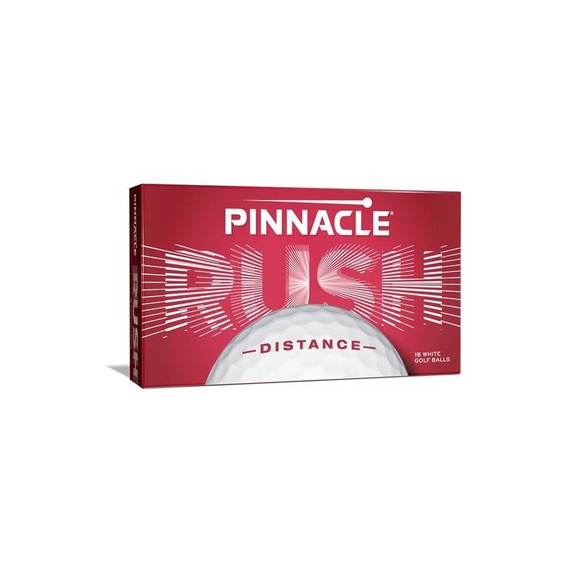 Pinnacle Rush golfballen 15 stuks (wit) P4034S-15PBIL Pinnacle Golfballen