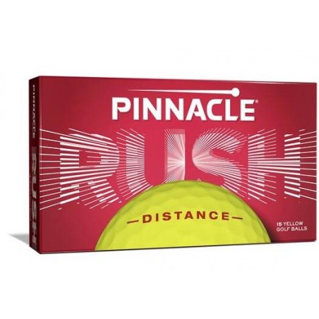 Pinnacle Rush golfballen 15 stuks (geel) P4134S-15PBIL Pinnacle Golfballen